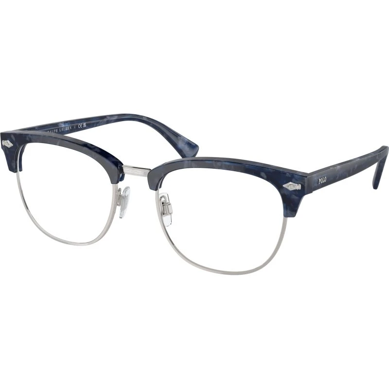Polo Ralph Lauren PH2277 6183 - Lunettes de vue carrées en acétate bleu