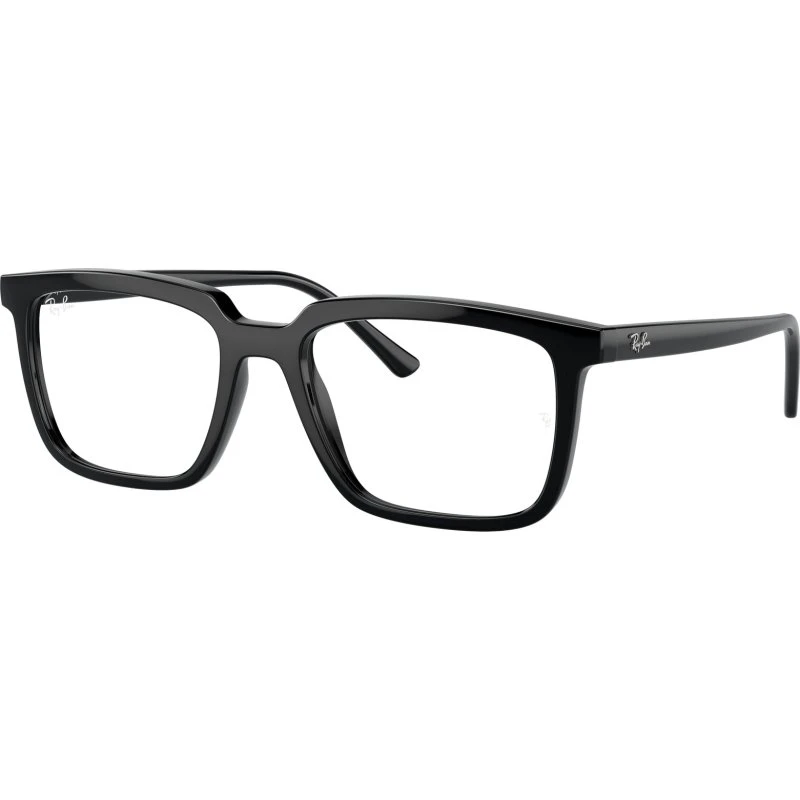 Ray-Ban RX7239 Alain 2000 - Monture Optique Carrée en Acétate Noir