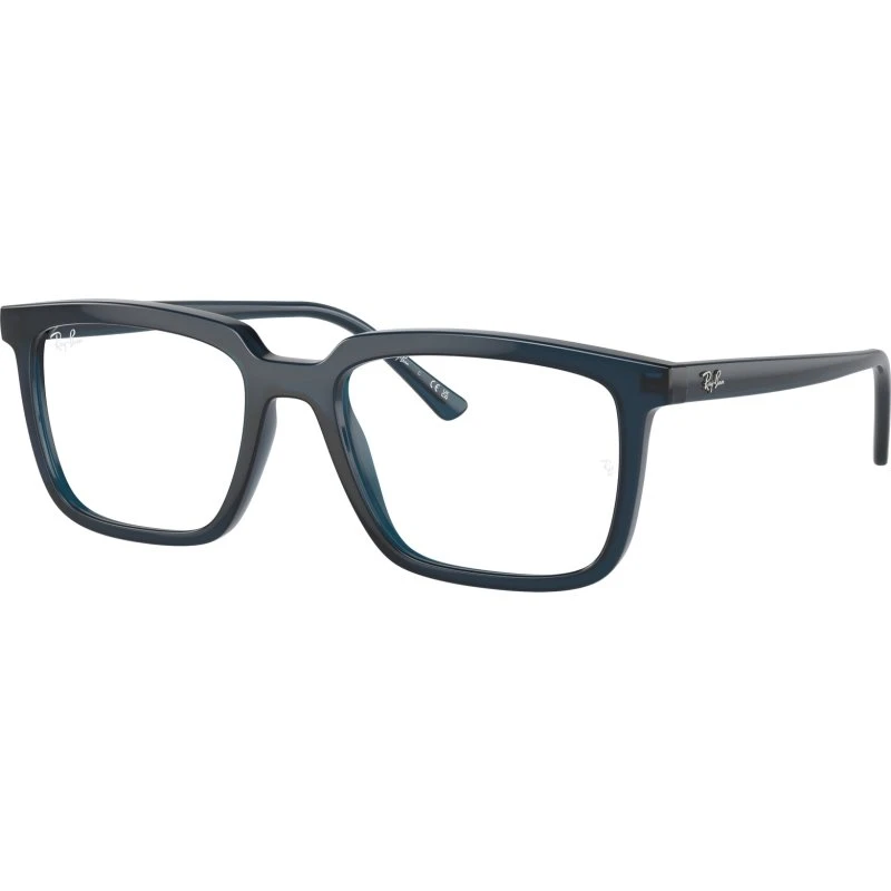 Ray-Ban RX7239 Alain Montures Optiques Carrées Bleu Transparent