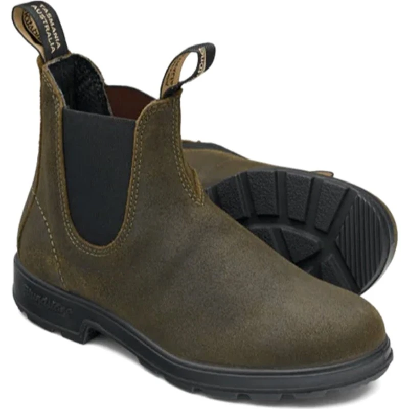 Blundstone 1615 Bottines Chelsea Olive Foncée