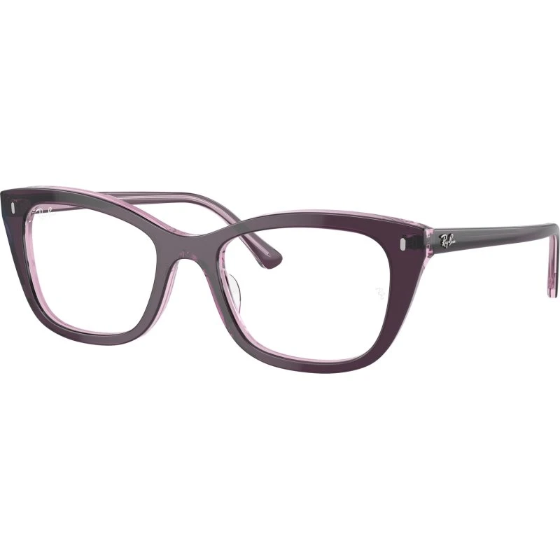 Ray-Ban RX5433 8364 Montures Optiques Acétate Violet Transparent