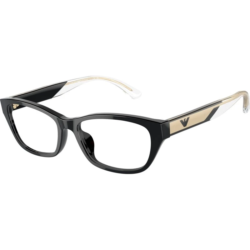 Emporio Armani EA3238U 5017 - Montures Cat Eye en Acétate Noir