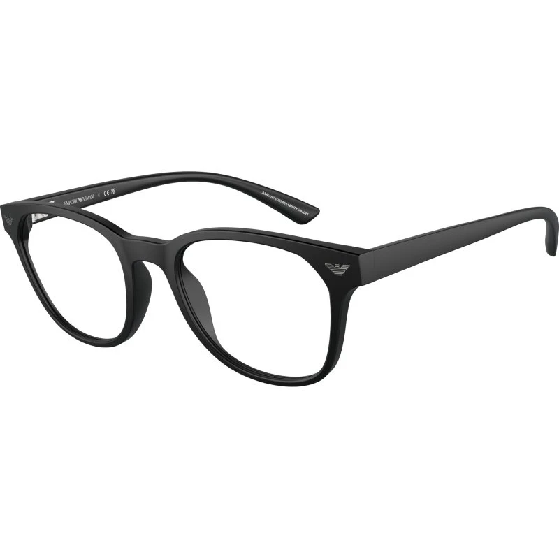 Emporio Armani EA3240U 5001 - Montures Pantos Noir Transparent