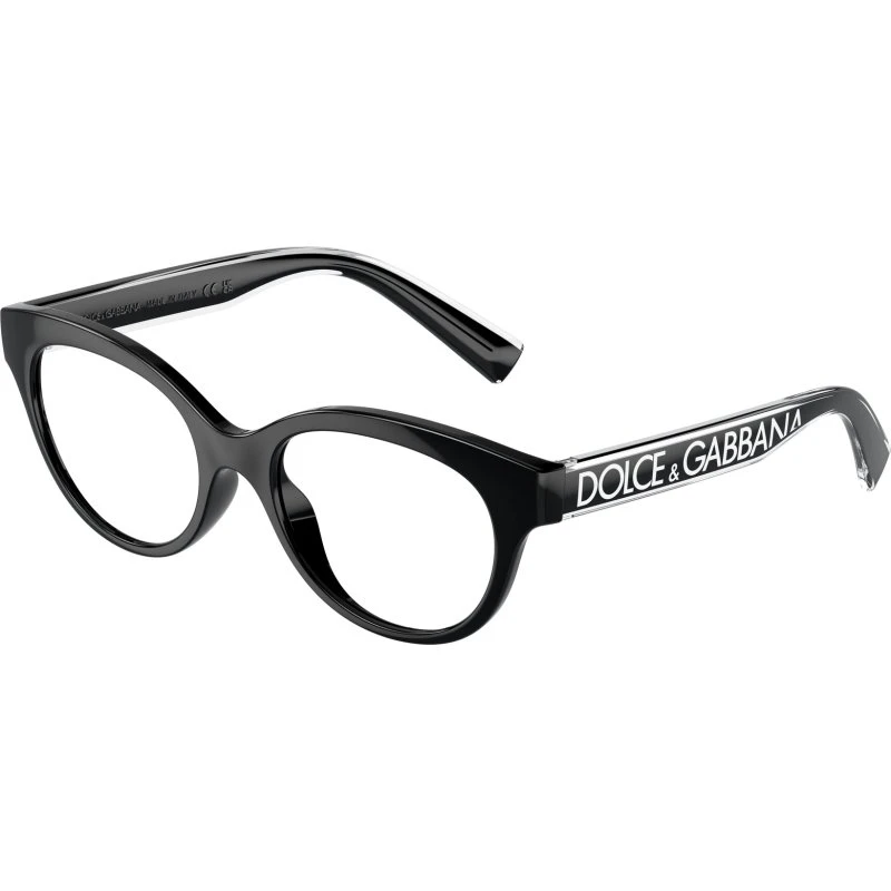 Dolce & Gabbana Enfant DX5003 501 Montures Pantos Noires