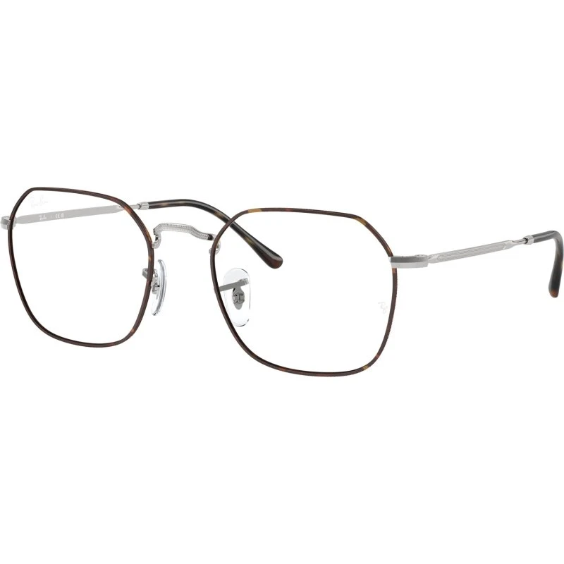 Ray-Ban RX3694V JIM 3178 - Montures Optiques Métal Havane Géométrique