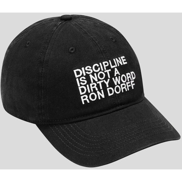 Coach Cap DISCIPLINE Black