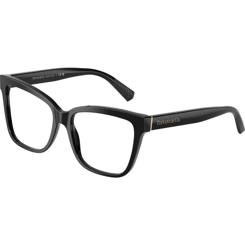 Tiffany TF2260 8001 Montures Optiques Cat Eye en Acétate Noir