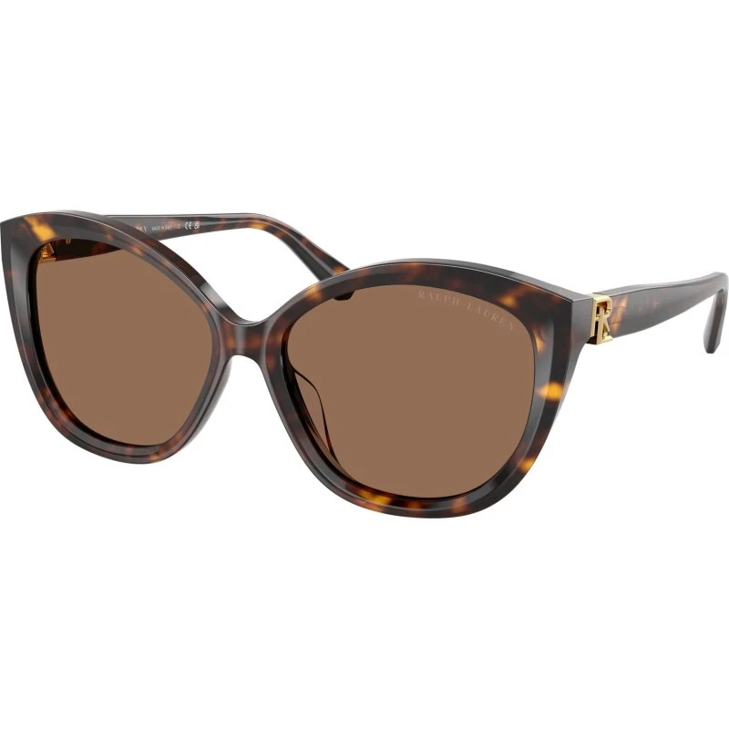 Ralph Lauren RL8225U Lunettes de Soleil Papillon Marron pour Femme