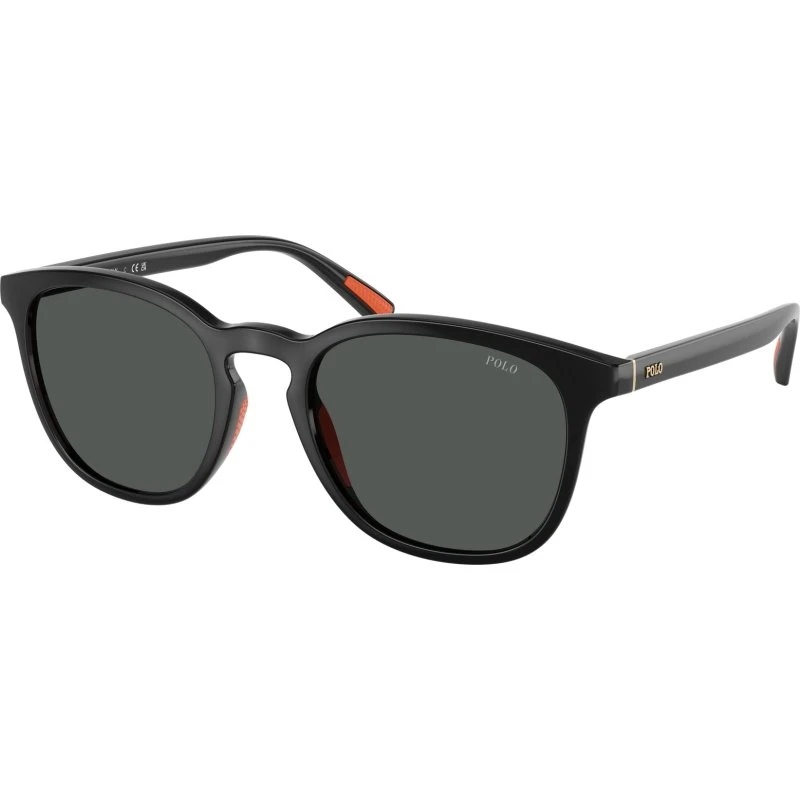 Polo Ralph Lauren PH4222U Lunettes de Soleil Rondes Noires et Grises