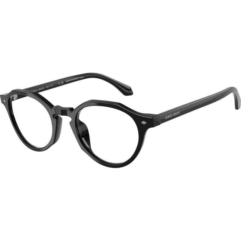 Giorgio Armani Homme AR7264U 5875 - Montures Pantos en Acétate Noir