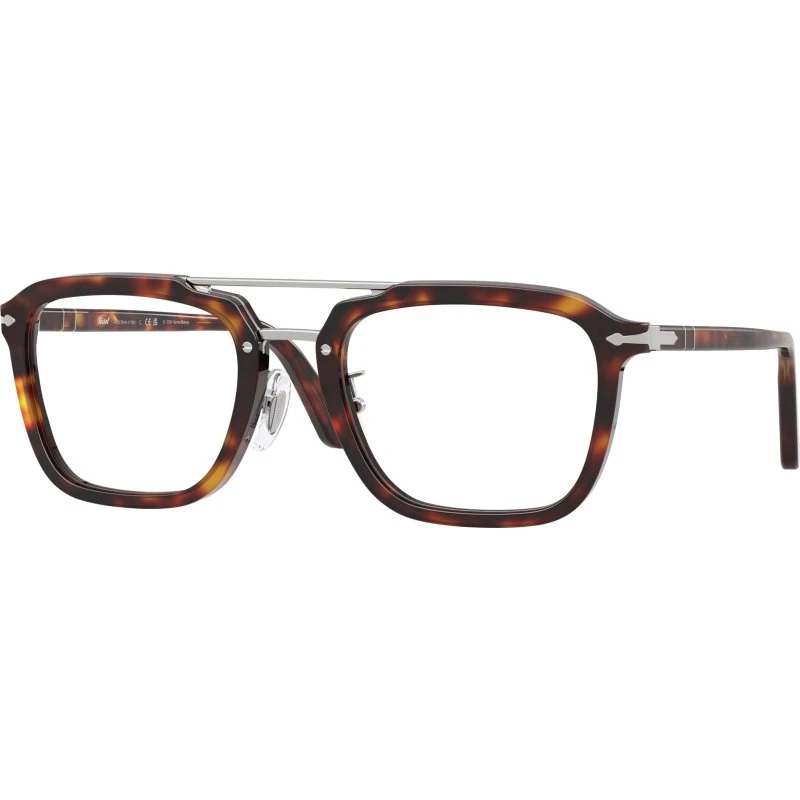 Persol PO 0204V Lunettes de Vue Unisexe Havane 52mm