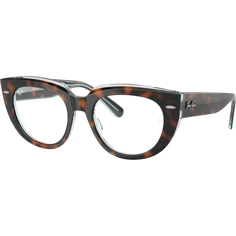 Ray-Ban RX5586 Doreen - Montures Optiques Carrées en Acétate Tortue
