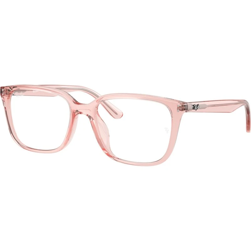 Ray-Ban RX7248D 8410 Montures Optiques Carrées Rose Transparent