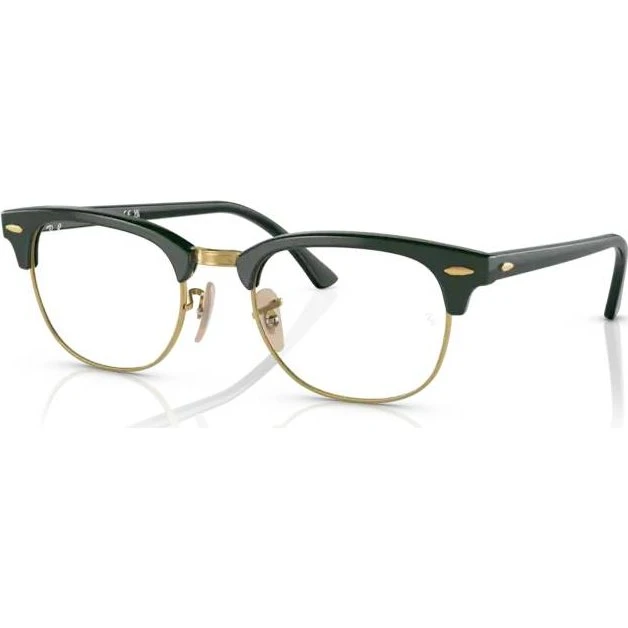 Ray-Ban RX5154 Clubmaster Montures Optiques Acétate Vert Transparent