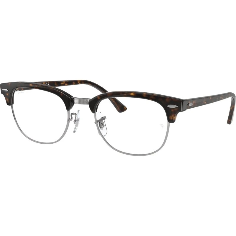 Ray-Ban RX5154 Clubmaster Lunettes Optiques Carrées Havana