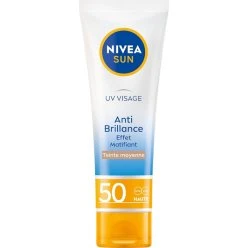 Nivea Sun UV Face Anti-Brillance Teinte Moyenne SPF50 50 ml