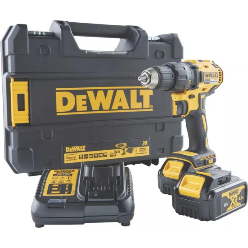 DeWalt DCD777M2T-QW Perceuse Visseuse 18V Brushless 2x4Ah