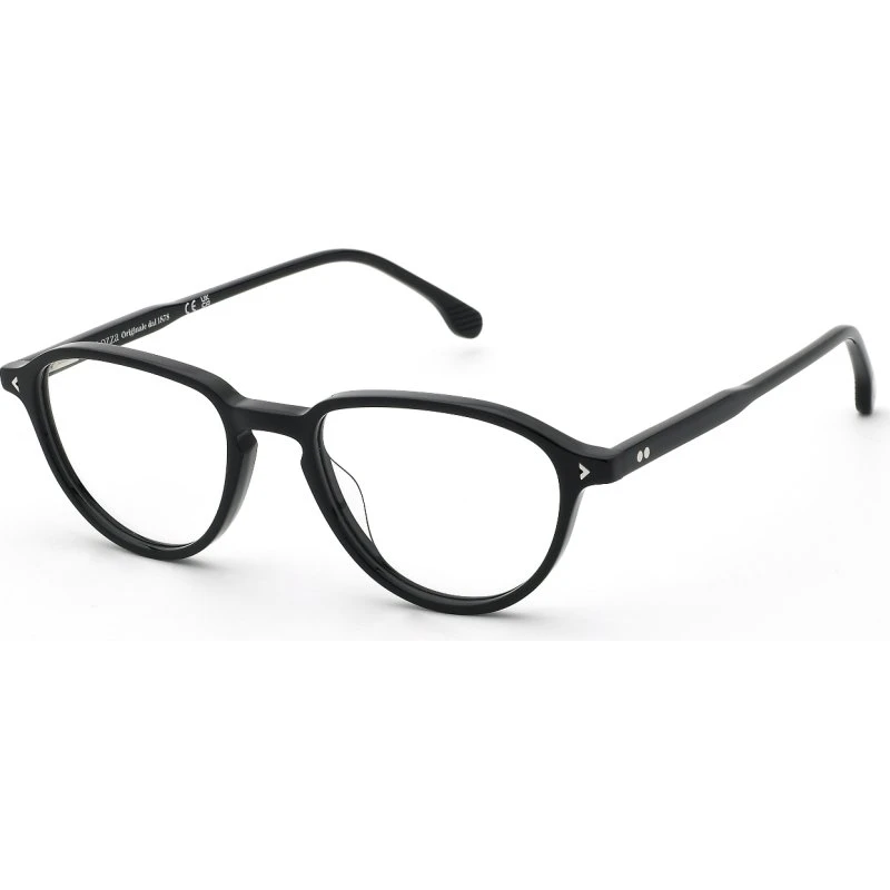 Lozza VL4424 CAPALBIO 3 Montures Optiques Acétate Noir Géométrique