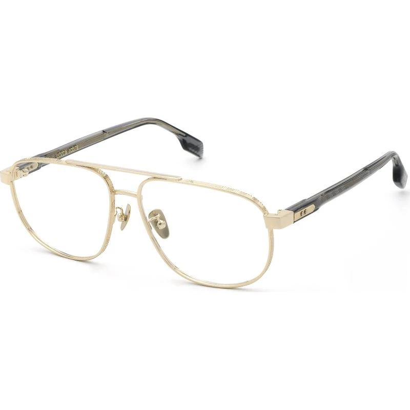 Lozza Homme Lozza VL2454M Crescendo - Monture Optique Métal Or Carrée