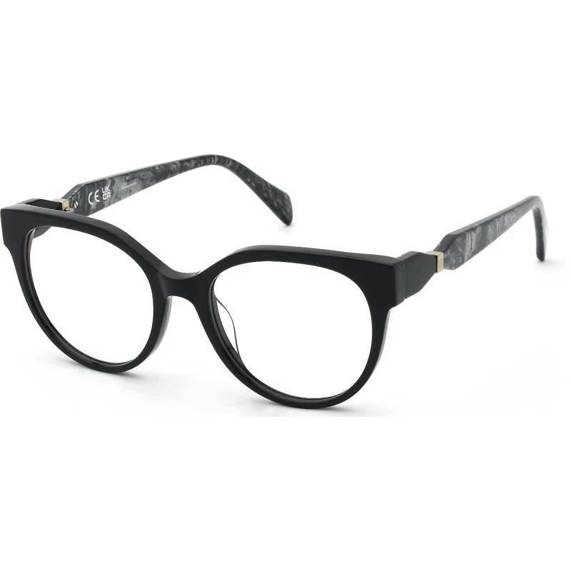 Blumarine VBM248 700 Montures Optiques Pantos en Acétate Noir