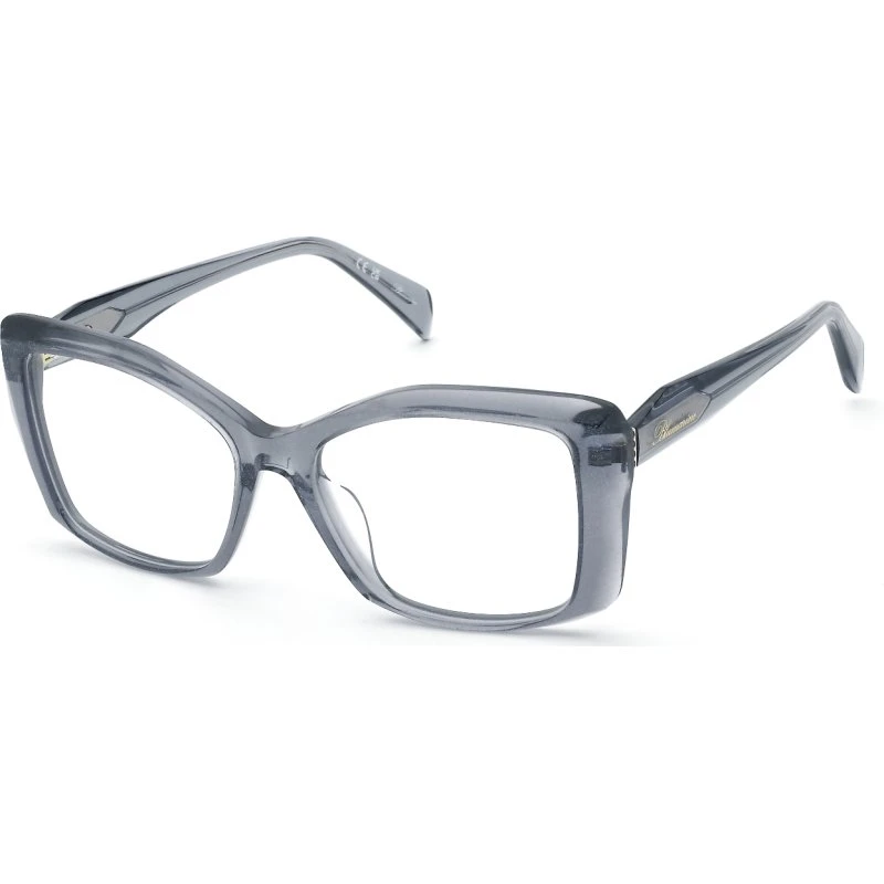 Blumarine VBM250S 0GEL Montures Optiques Acétate Bleu Clair Géométrique