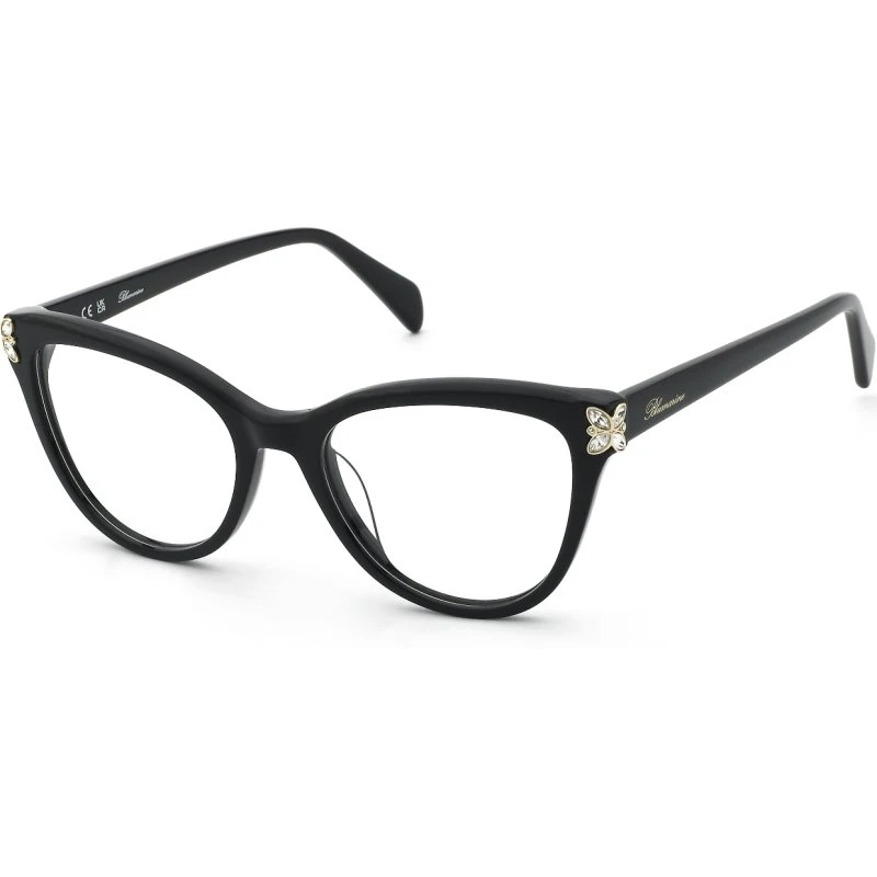 Blumarine VBM254S 700 Montures Optiques Papillon Noir