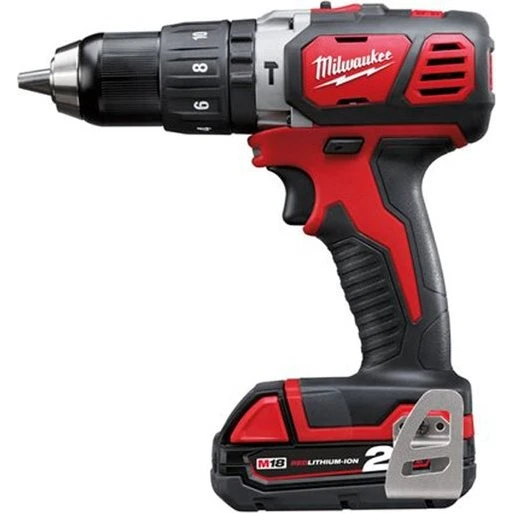 Milwaukee M18 BPD-202C Perceuse Percussion 18V 2x2Ah
