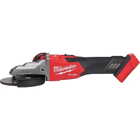 Milwaukee M18 FUEL 125mm Tête Plate Frein RAPIDSTOP