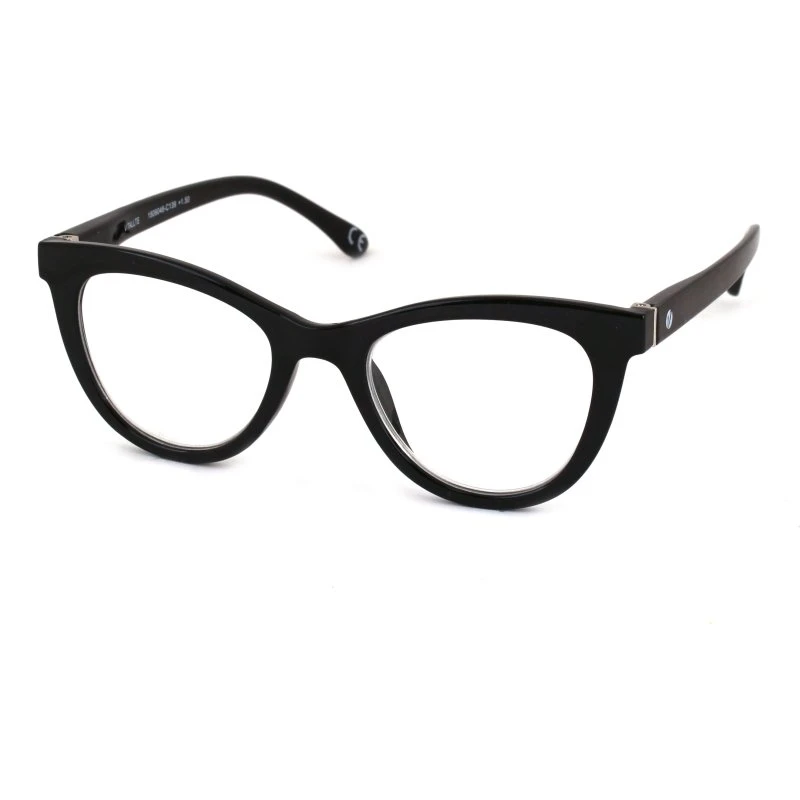 Vitallite Femme Lunettes de Lecture Papillon Acétate Noir MOD. 512