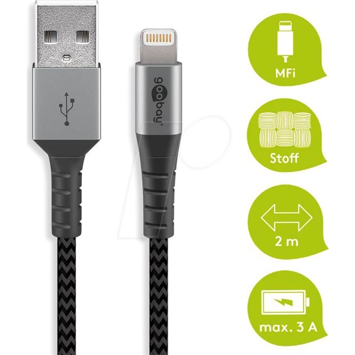 Anker Câble USB-A vers Lightning 2 m