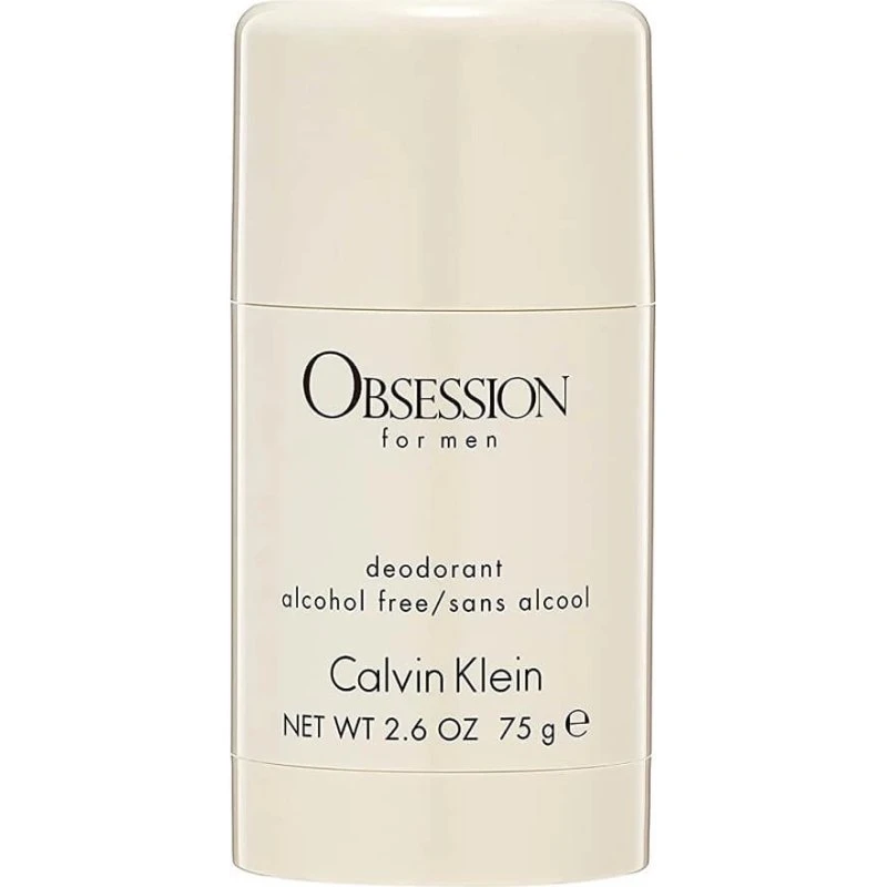 Calvin Klein Obsession Déodorant Stick pour Homme, 75ml