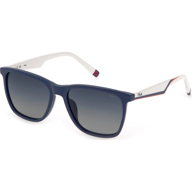 Fila Lunettes de soleil Homme SFI461 D82P Carré Bleu Ombré