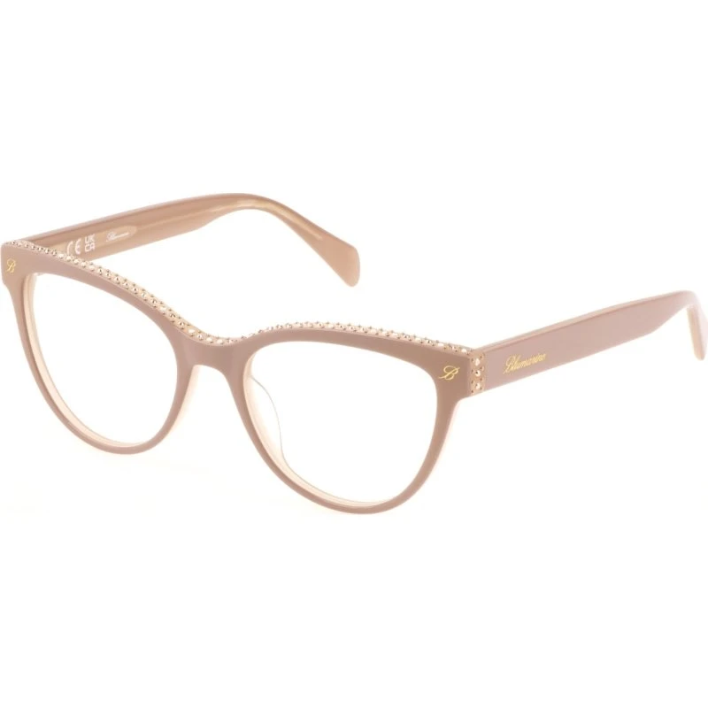 Blumarine VBM846S 06L3 - Montures Optiques Papillon en Acétate