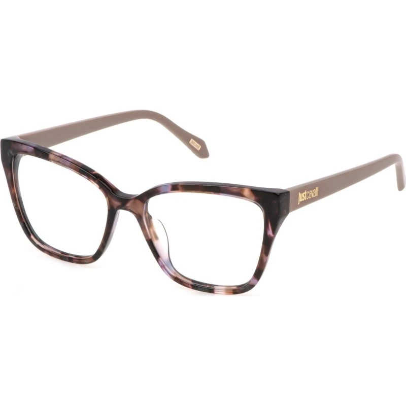 Just Cavalli VJC081 0Z41 - Montures Optiques Carrées Havana