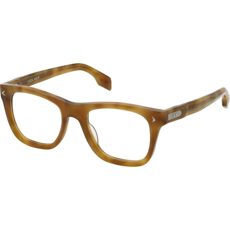 Lozza Homme Lozza VL4355M ADAGIO 1 922 - Monture Carrée en Acétate Havane