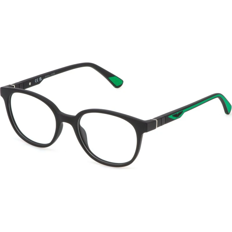 Police Junior VK146 Montures Optiques Pantos Noires