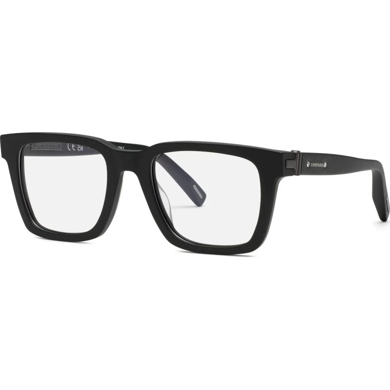 Chopard VCH372 703 - Montures Optiques Carrées en Acétate Noir