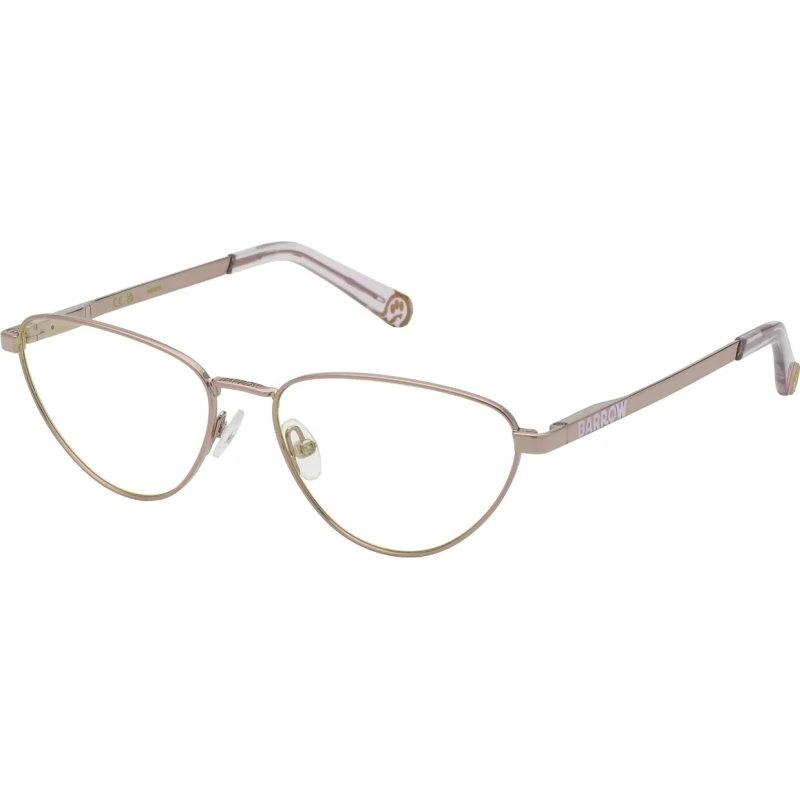 Barrow VBA024V Montures Optiques Cat Eye Métal Rose pour Femme