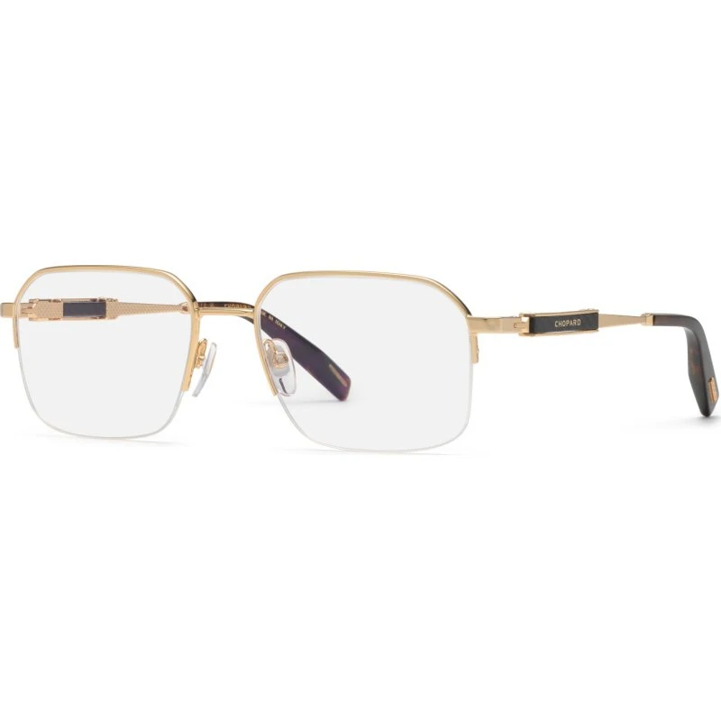 Chopard VCHL51 300 Montures Optiques Homme - Métal Or Carré