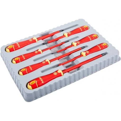 Bahco B220.007 - Jeu de 7 tournevis VDE isolés