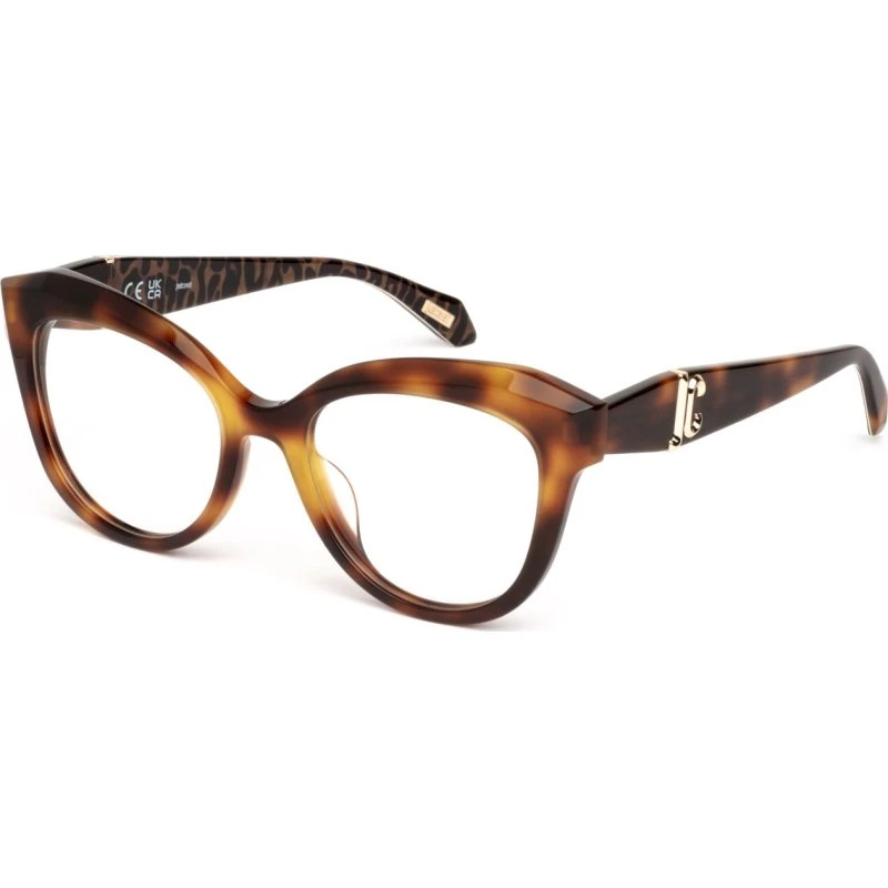 Just Cavalli VJC118 752Y - Montures Optiques Papillon Havana