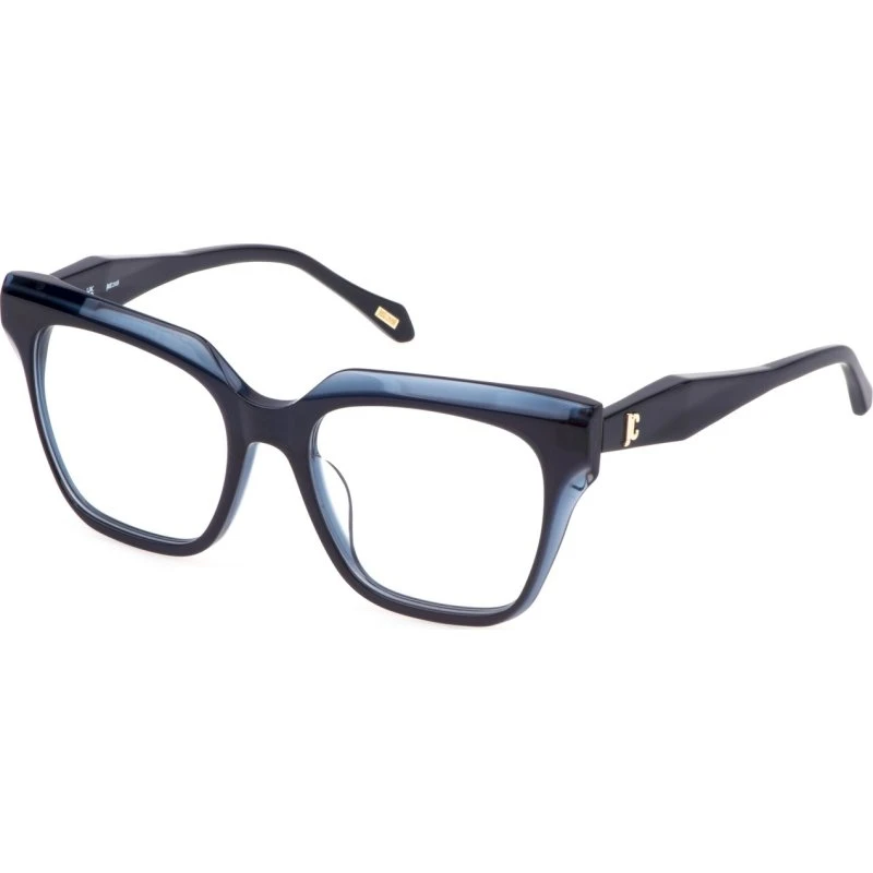 Just Cavalli VJC121 0N43 - Montures Optiques Carrées Bleues