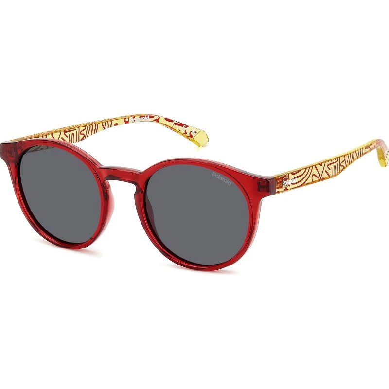 Polaroid Junior PLD 8061/S Lunettes de Soleil Polarisées pour Enfants