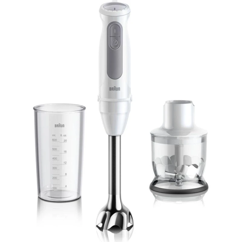 Braun MultiQuick 5 MQ50201M 1000 W, Blanc