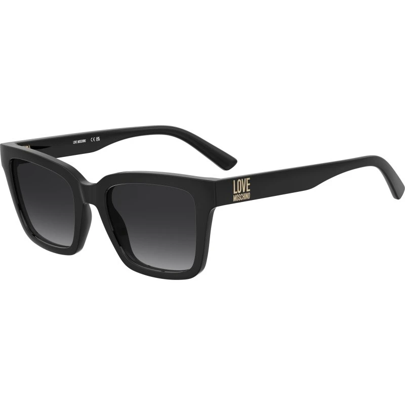 Moschino Lunettes de soleil MOL091/S Noir et Gris Carré