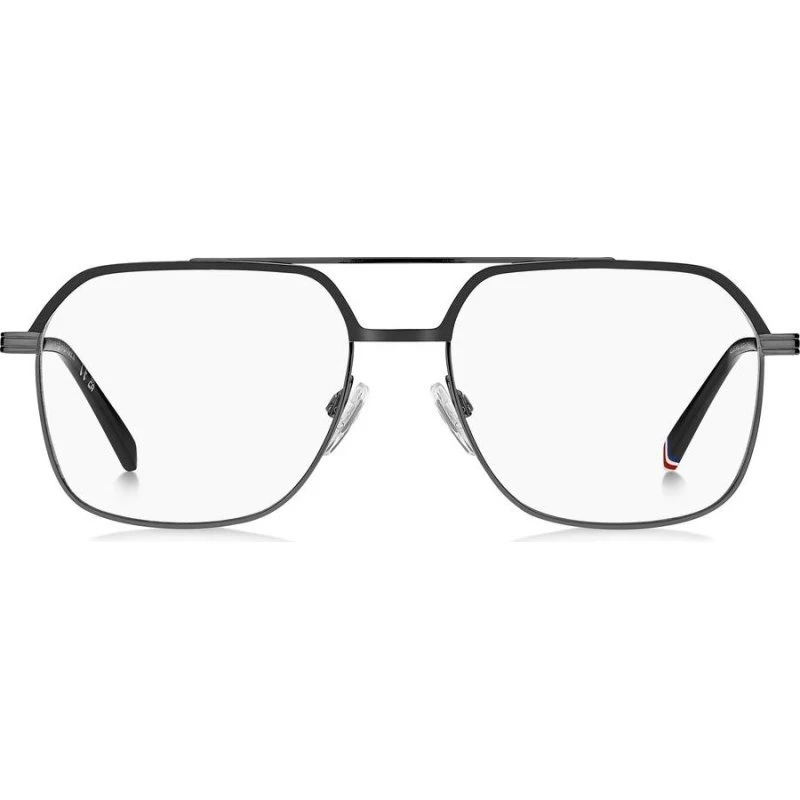 Tommy Hilfiger TH 2194 Lunettes de Vue Homme Grises Rectangulaires 56mm