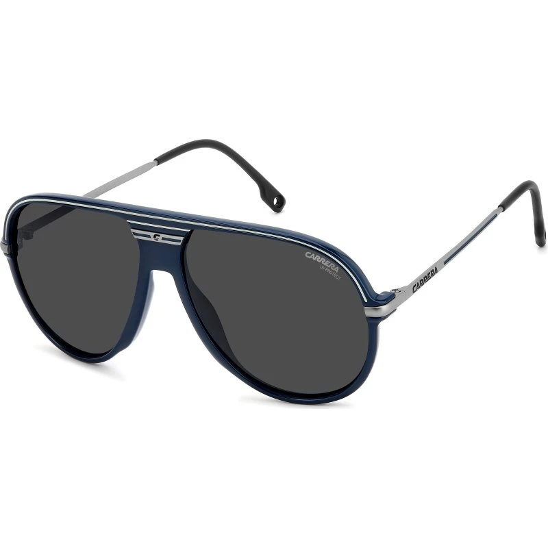 Carrera Carrera C Sport 06/S PJP/IR Lunettes de soleil Pilote Bleu Gris