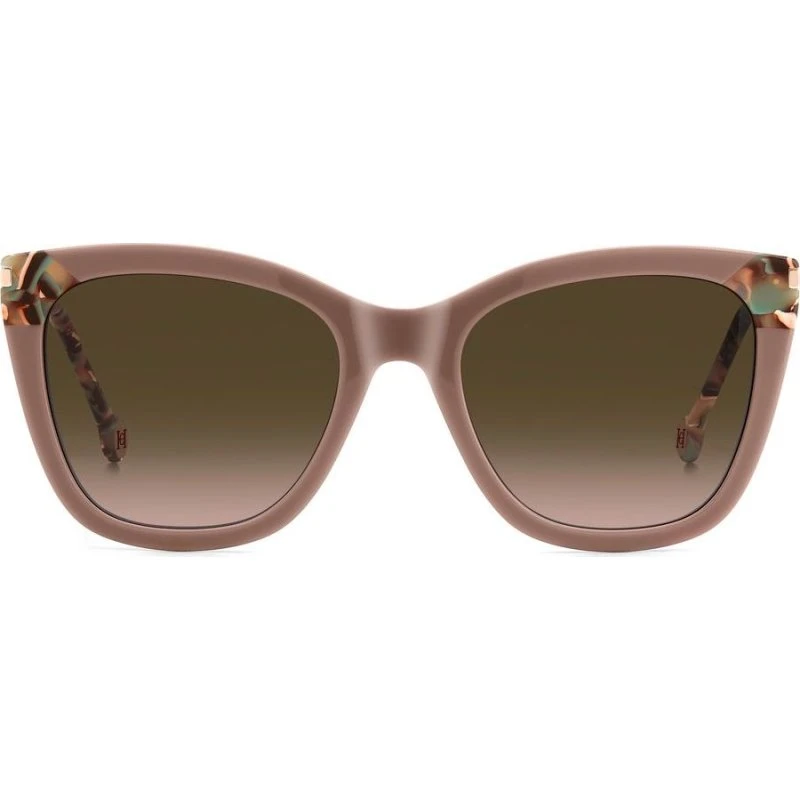 Carolina Herrera HER 0307/S Lunettes de Soleil Rectangulaires Roses