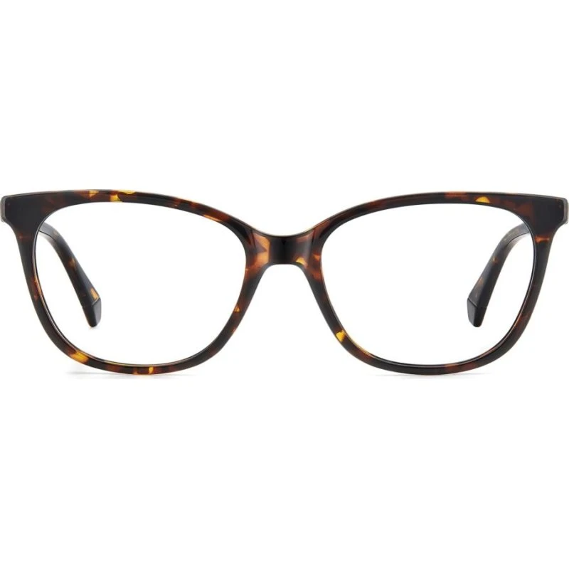 Polaroid PLD D560 Lunettes de Vue Femme Havane Rectangulaires