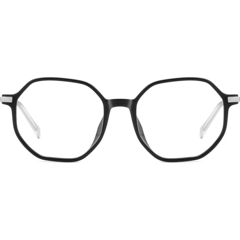 Polaroid PLD D566/G Lunettes de Vue Géométriques Femme Noir 51mm